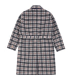 ロマンティッククラウン(ROMANTIC CROWN) CLASSIC CHECK WOOL COAT_OATMEAL
