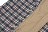 ロマンティッククラウン(ROMANTIC CROWN) CLASSIC CHECK WOOL COAT_OATMEAL