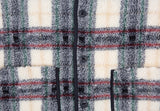 ロマンティッククラウン(ROMANTIC CROWN) CLASSIC CHECK FLEECE JACKET_OATMEAL