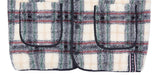ロマンティッククラウン(ROMANTIC CROWN) CLASSIC CHECK FLEECE JACKET_OATMEAL