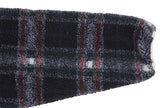 ロマンティッククラウン(ROMANTIC CROWN) CLASSIC CHECK FLEECE JACKET_NAVY