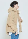 ロマンティッククラウン(ROMANTIC CROWN) HEAVY FLEECE HOODIE PARKA_BEIGE