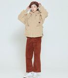 ロマンティッククラウン(ROMANTIC CROWN) HEAVY FLEECE HOODIE PARKA_BEIGE