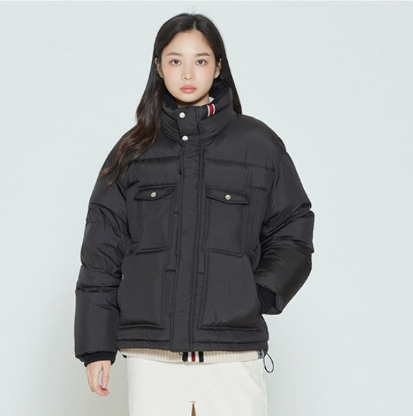 ロマンティッククラウン(ROMANTIC CROWN) SUNDAY SYNDROME DUCK DOWN PARKA_BLACK