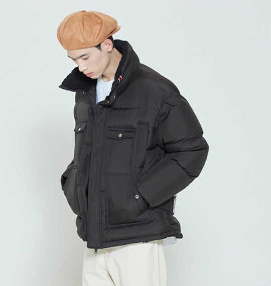 ロマンティッククラウン(ROMANTIC CROWN) SUNDAY SYNDROME DUCK DOWN PARKA_BLACK