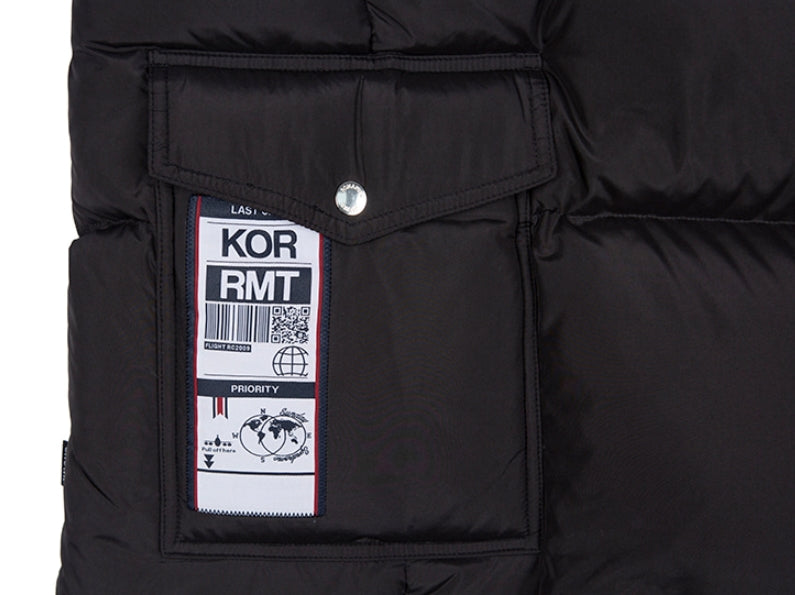 ロマンティッククラウン(ROMANTIC CROWN) SUNDAY SYNDROME DUCK DOWN PARKA_BLACK