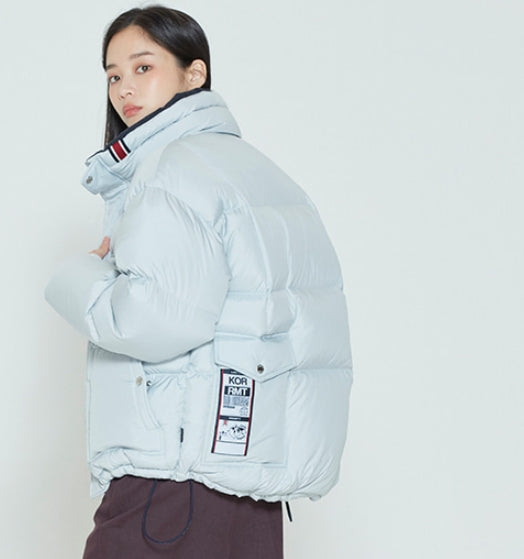 ロマンティッククラウン(ROMANTIC CROWN) SUNDAY SYNDROME DUCK DOWN PARKA_LIGHT GREY