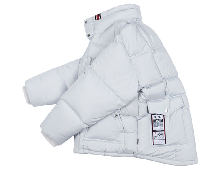 ロマンティッククラウン(ROMANTIC CROWN) SUNDAY SYNDROME DUCK DOWN PARKA_LIGHT GREY