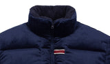ロマンティッククラウン(ROMANTIC CROWN) VELVET DUCK DOWN PARKA_DARK BLUE