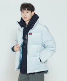 ロマンティッククラウン(ROMANTIC CROWN)   VELVET DUCK DOWN PARKA_LIGHT GREY