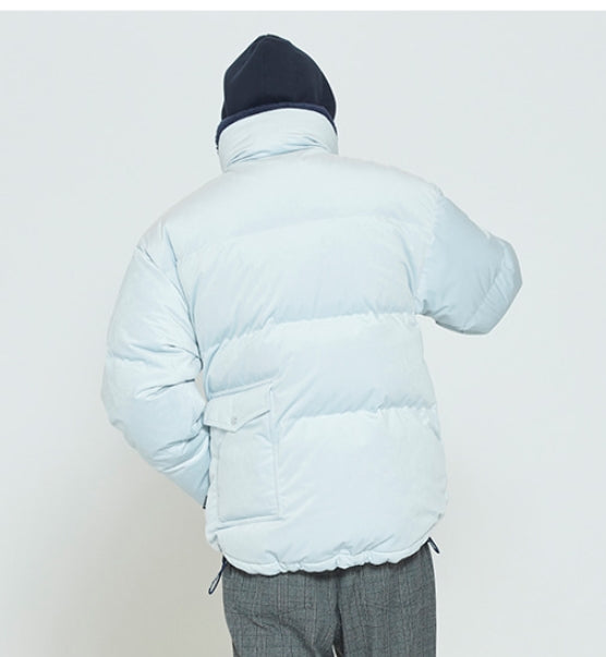 ロマンティッククラウン(ROMANTIC CROWN)   VELVET DUCK DOWN PARKA_LIGHT GREY