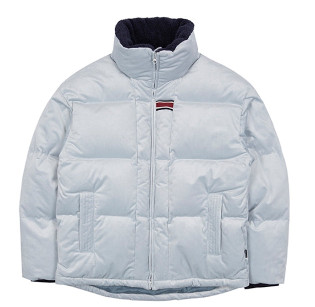 ロマンティッククラウン(ROMANTIC CROWN)   VELVET DUCK DOWN PARKA_LIGHT GREY