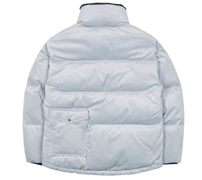 ロマンティッククラウン(ROMANTIC CROWN)   VELVET DUCK DOWN PARKA_LIGHT GREY