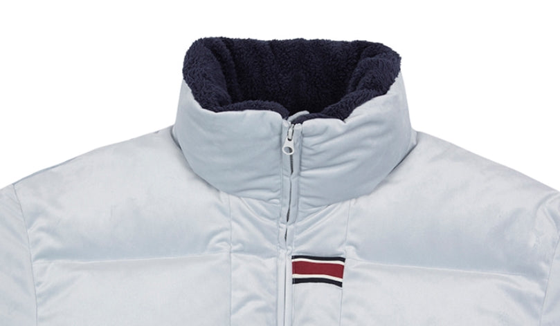 ロマンティッククラウン(ROMANTIC CROWN)   VELVET DUCK DOWN PARKA_LIGHT GREY