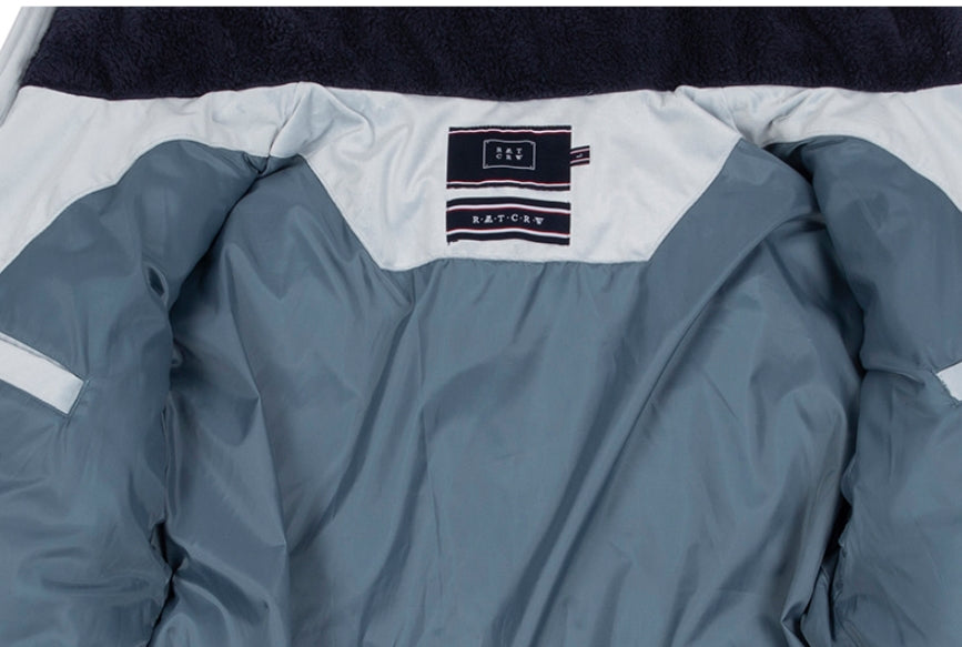 ロマンティッククラウン(ROMANTIC CROWN)   VELVET DUCK DOWN PARKA_LIGHT GREY