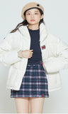 ロマンティッククラウン(ROMANTIC CROWN)   VELVET DUCK DOWN PARKA_OATMEAL