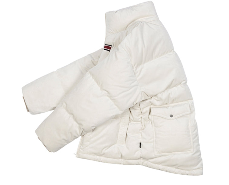 ロマンティッククラウン(ROMANTIC CROWN)   VELVET DUCK DOWN PARKA_OATMEAL