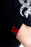 オージーオーディー(OZOD) snake crop top_black