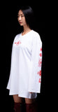 オージーオーディー(OZOD) snake long sleeve_white