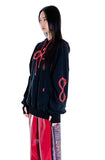 オージーオーディー(OZOD) snake hoody_black