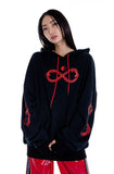 オージーオーディー(OZOD) snake hoody_black