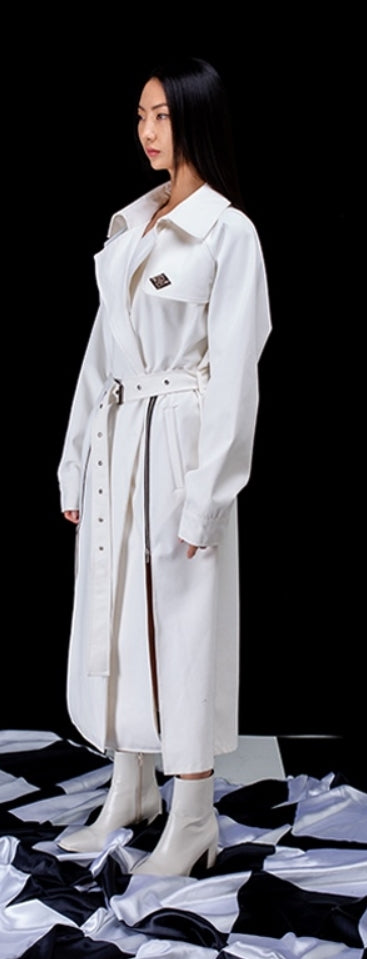 オージーオーディー(OZOD) freewill trench coat_white