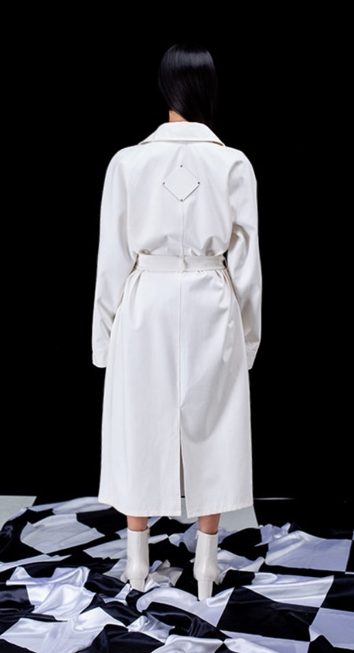 オージーオーディー(OZOD) freewill trench coat_white