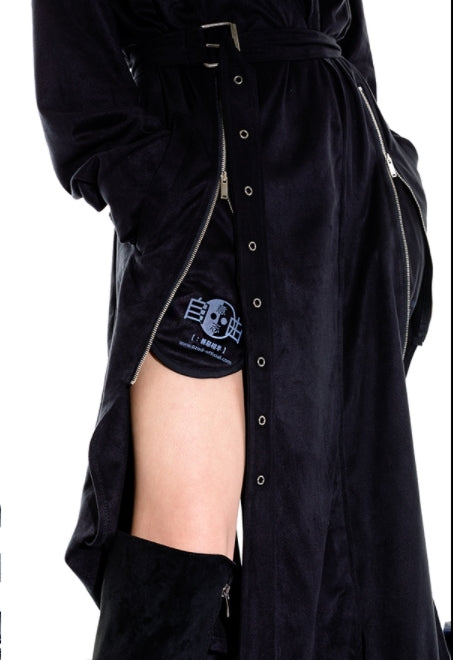 オージーオーディー(OZOD) freewill trench coat_black