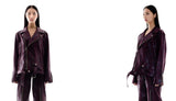 オージーオーディー(OZOD) phyton rider jacket_wine