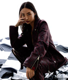 オージーオーディー(OZOD) phyton rider jacket_wine