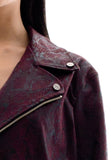 オージーオーディー(OZOD) phyton rider jacket_wine