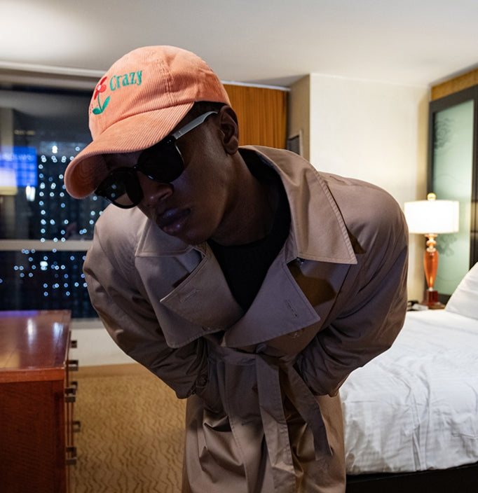 ワンダービジター(WONDER VISITOR)  TCW flower ball cap
