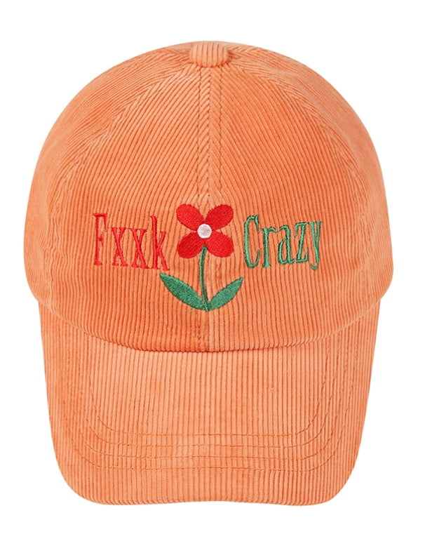 ワンダービジター(WONDER VISITOR)  TCW flower ball cap