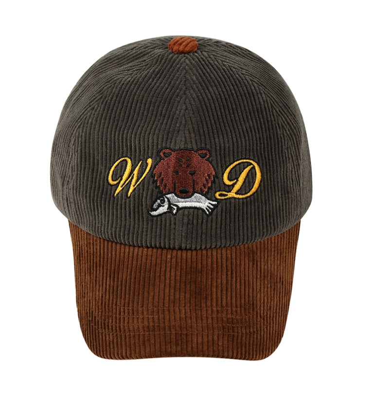 ワンダービジター(WONDER VISITOR)   Bear salmon ball cap
