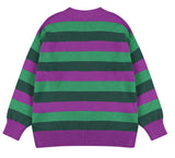 ワンダービジター(WONDER VISITOR)    Logo Triple Stripe Knit