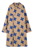 ワンダービジター(WONDER VISITOR)   Flower pattern oversize Trench coat