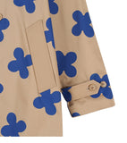 ワンダービジター(WONDER VISITOR)   Flower pattern oversize Trench coat