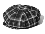 セイントペイン(SAINTPAIN) SP Muse Check Newsboy Hat-Black
