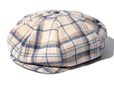 セイントペイン(SAINTPAIN) SP Muse Check Newsboy Hat-Beige