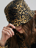 セイントペイン(SAINTPAIN) SP Leopard Fleece Bucket Hat-Yellow