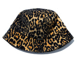 セイントペイン(SAINTPAIN) SP Leopard Fleece Bucket Hat-Yellow