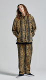 セイントペイン(SAINTPAIN) SP Leopard Fleece Pants-Yellow