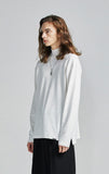 セイントペイン(SAINTPAIN) SP Over Fit MocNeck Sleeve-White