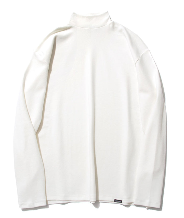 セイントペイン(SAINTPAIN) SP Over Fit MocNeck Sleeve-White