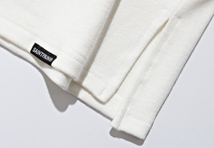 セイントペイン(SAINTPAIN) SP Over Fit MocNeck Sleeve-White