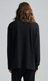 セイントペイン(SAINTPAIN) SP Over Fit MocNeck Sleeve-Black