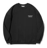 セイントペイン(SAINTPAIN)  SP Out Line Logo Crew Neck-Black