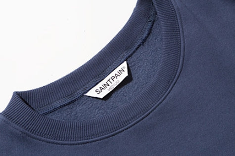 セイントペイン(SAINTPAIN) SP Arch Logo Crew Neck-Navy