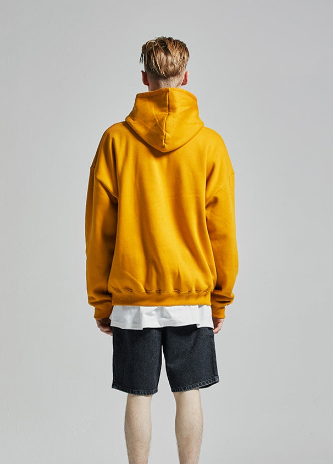 セイントペイン(SAINTPAIN)  SP OG Logo Hood-Mustard