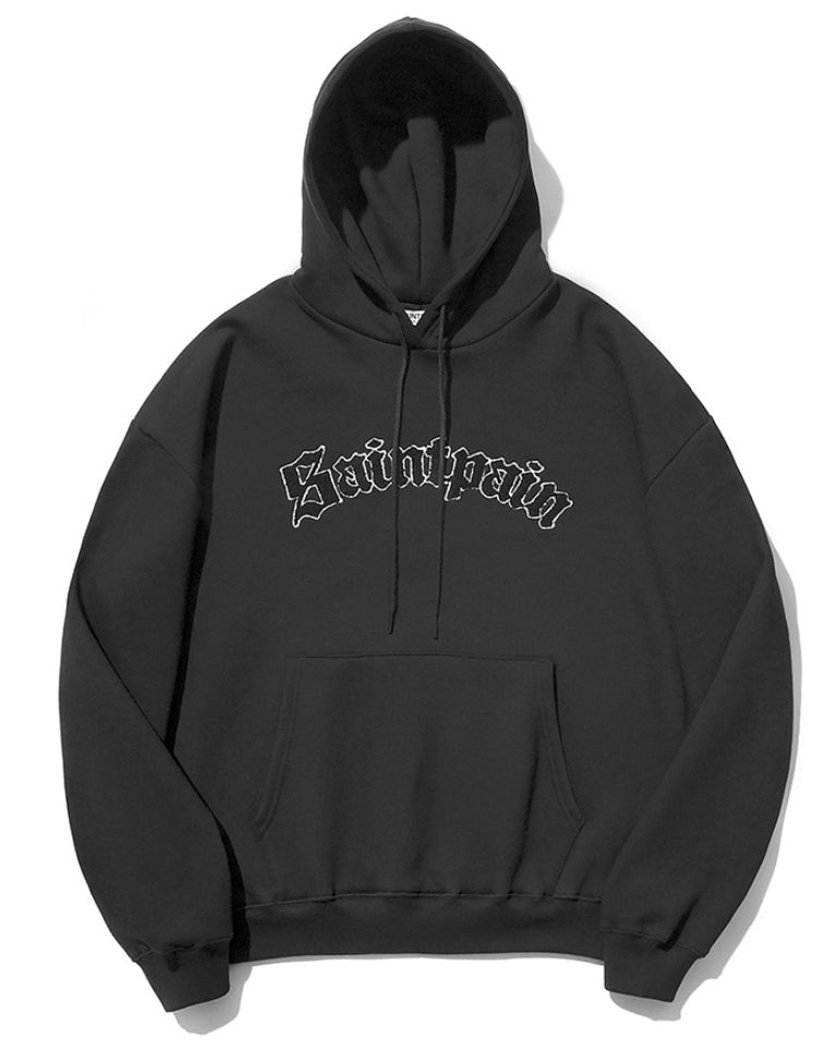 セイントペイン(SAINTPAIN)  SP Arch Logo Hood-Black